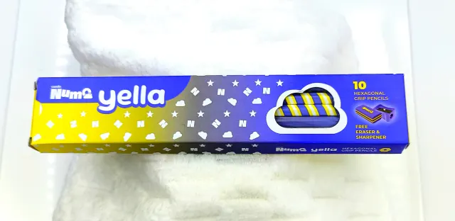 Camlin Numo Yella Hexagonal Pencils (Set of 10)